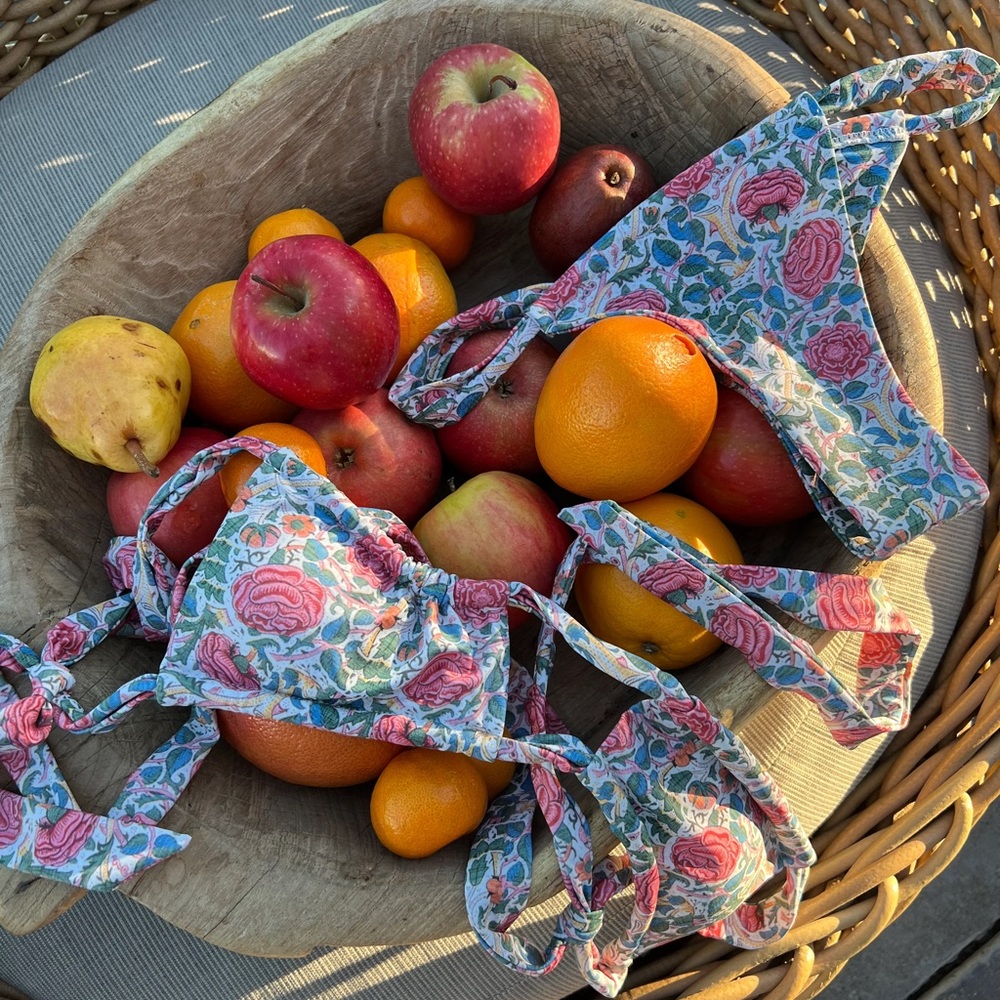 FULL SET Strawberry Milk Mob Lemon Vine Bikini - Top and Bottoms